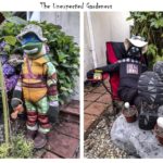 unexpected gardeners scarecrow